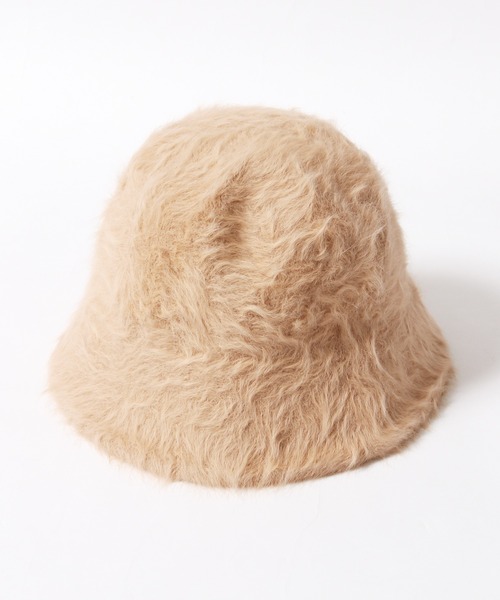 ROOPTOKYO（ループトウキョウ）の「▲シャギーバケットハット（ハット・レディース・ブルー/キャメル・FREE）」の3枚目の写真