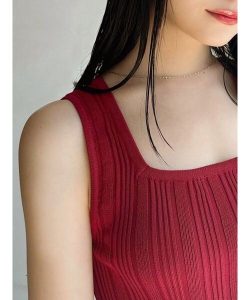 RESEXXY（リゼクシー）の「シャイニーチェーンネックレス（ネックレス・レディース・ゴールド/シルバー・FREE）」の2枚目の写真