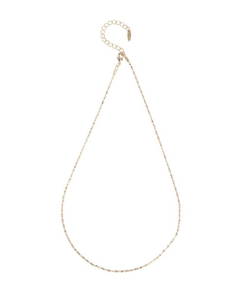 RESEXXY（リゼクシー）の「シャイニーチェーンネックレス（ネックレス・レディース・ゴールド/シルバー・FREE）」の3枚目の写真