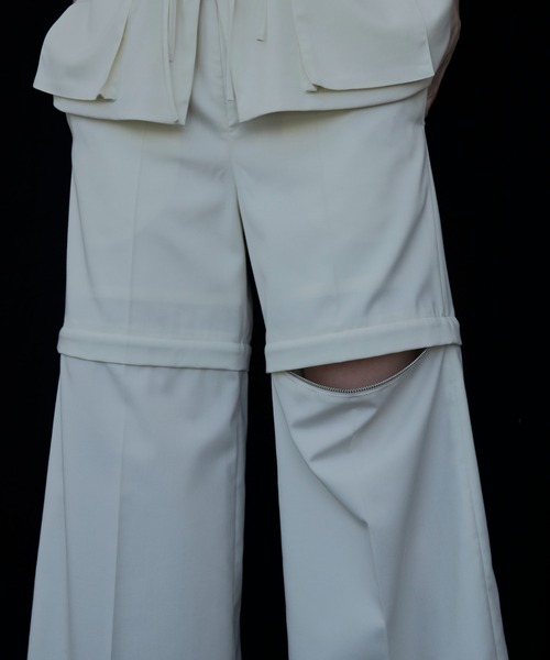 JOSE MOON（ジョゼムーン）の「POCKET JUMP SUITS/ポケットジャンプスーツ（つなぎ/オールインワン・レディース・ホワイト/ブラック・36/38）」の17枚目の写真