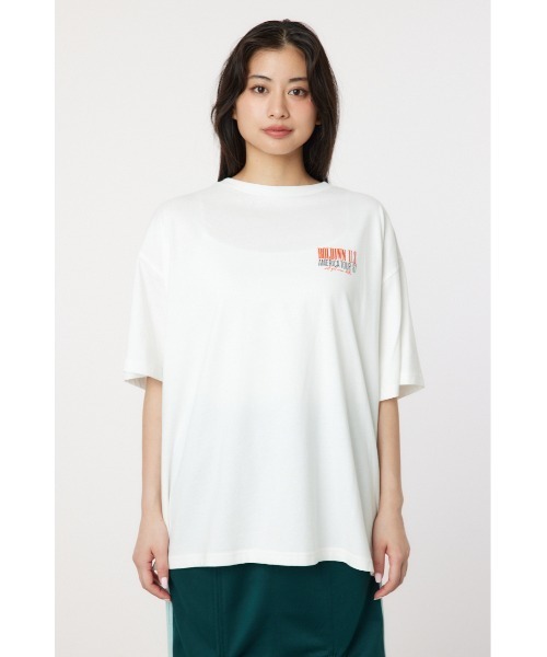 RODEO CROWNS WIDE BOWL(ロデオクラウンズワイドボウル)の「TOURS 5分袖トップス(Tシャツ/カットソー・レディース・カーキ/オフホワイト/チャコールグレー・FREE)」の18枚目の写真