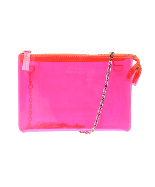 WHO'S WHO gallery（フーズフーギャラリー）の「【100BAG】ビニールポーチ（ショルダーバッグ・レディース・ピンク/イエロー/ブラック/レッド/ブルー/ネイビー/その他/その他1/その他2/ホワイト/その他3・FREE）」の11枚目の写真