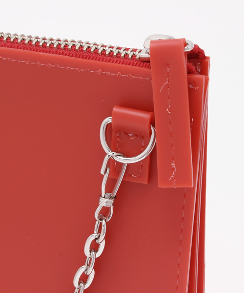 WHO'S WHO gallery（フーズフーギャラリー）の「【100BAG】ビニールポーチ（ショルダーバッグ・レディース・ピンク/イエロー/ブラック/レッド/ブルー/ネイビー/その他/その他1/その他2/ホワイト/その他3・FREE）」の17枚目の写真