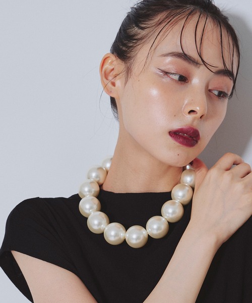 Narcissus - yuu様ナルシス Rags Unite ビーズノースリーブ ネックレスおまとめ Narcissus（ナルシス）の「【Narcissus】Oネックレス
