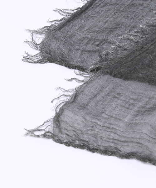 ESTNATION（エストネーション）の「Faliero Sarti ストール（ストール/ショール・メンズ・チャコールグレー/ベージュ/オリーブ・FREE）」の5枚目の写真