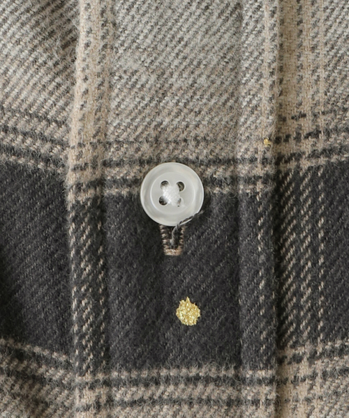 R13（アールサーティーン）の「【R13/アールサーティーン】ダメージチェックシャツ（シャツ/ブラウス・レディース・ベージュ・FREE）」の18枚目の写真