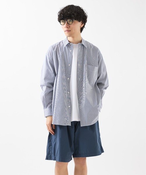 LOOSE STRIPE SHIRT L/S / ルーズストライプシャツ ロング