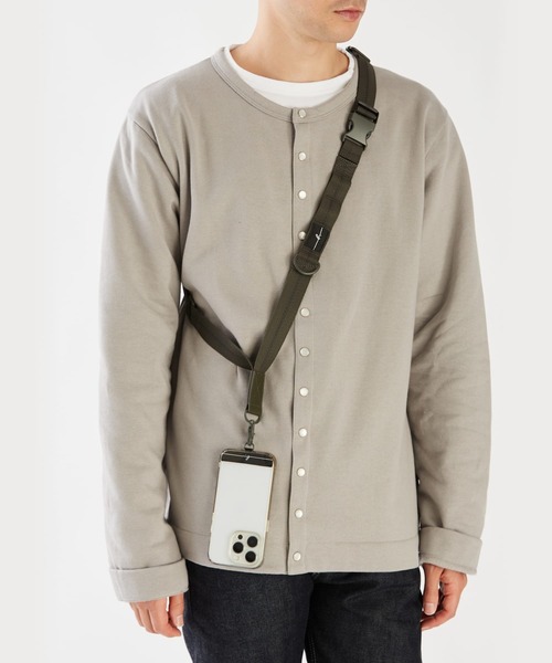 ★人気！【Agnes b】XAH06−02 ネックストラップ ネックストラップ (XAH06－02) ｜agnès b. VOYAGE HOMME