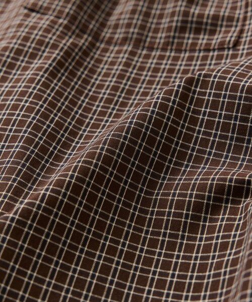 FREAK'S STORE（フリークスストア）の「限定展開 Relax Fit リラックスフィット チェック レギュラーカラーシャツ（シャツ/ブラウス・メンズ・サックスブルー/ブラック/ホワイト/グリーン/ブラウン/ネイビー/ベージュ・LARGE/MEDIUM/SMALL）」の22枚目の写真