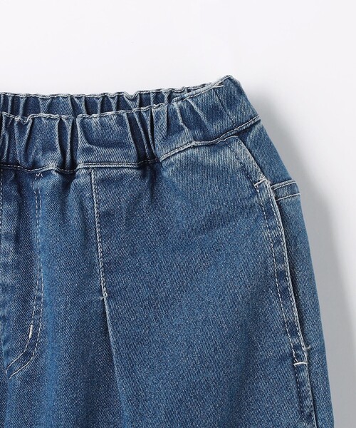 green label relaxing（グリーンレーベルリラクシング）の「TJ デニム カーブパンツ / キッズ  100cm-130cm - ストレッチ -（デニムパンツ・キッズ・ライトブルー/コバルトブルー/ブラック・100cm/130cm/120cm/110cm）」の14枚目の写真