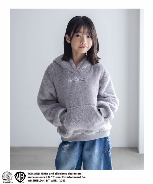 TOM＆JERRY ジェリー タフィー モコモコボアパーカー ハロウィン