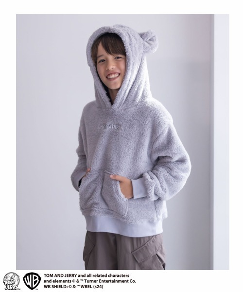 TOM＆JERRY ジェリー タフィー モコモコボアパーカー ハロウィン