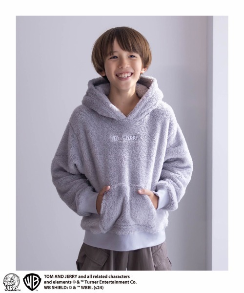 TOM＆JERRY ジェリー タフィー モコモコボアパーカー ハロウィン