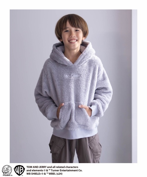 TOM＆JERRY ジェリー タフィー モコモコボアパーカー ハロウィン