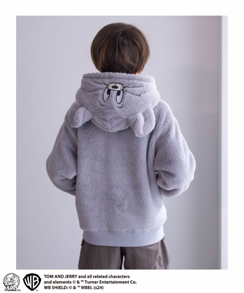 TOM＆JERRY ジェリー タフィー モコモコボアパーカー ハロウィン