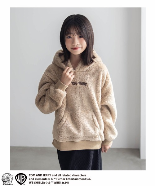 TOM＆JERRY ジェリー タフィー モコモコボアパーカー ハロウィン