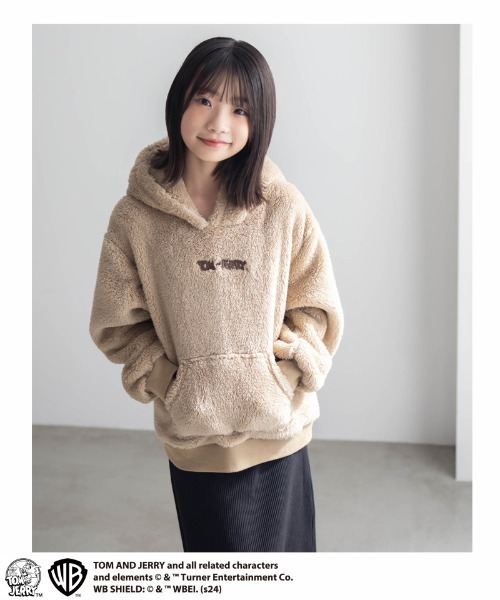 TOM＆JERRY ジェリー タフィー モコモコボアパーカー ハロウィン