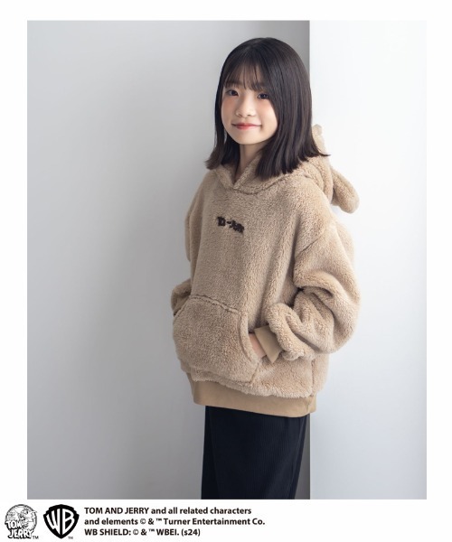 TOM＆JERRY ジェリー タフィー モコモコボアパーカー ハロウィン
