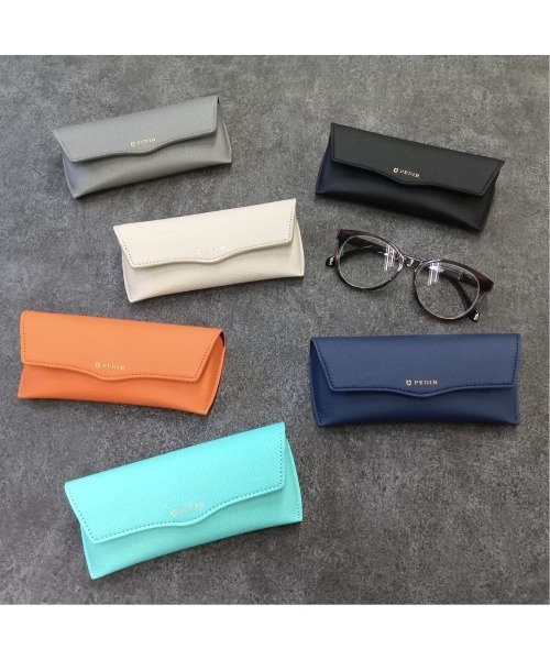 PEDIR(ペディール)の「マエストラーレ スナップメガネケース/PEDIR(メガネ・レディース・ブラック/ベージュ/ミント/オレンジ/ネイビー/グレー・FREE)」の12枚目の写真