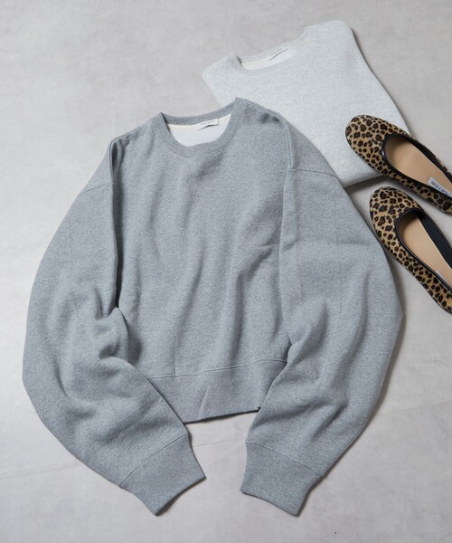 EVERYDAY I LIKE Cropped ショートスウェット セール】限定展開 ヘビーウェイト ショート ビッグ スウェット