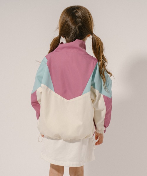 KIRSH チェリー ボヘミアン フード アノラック カーキ CHERRY B セール】KIRSH BIG CHERRY BOHEMIAN HOODIE/キルシー ビッグ