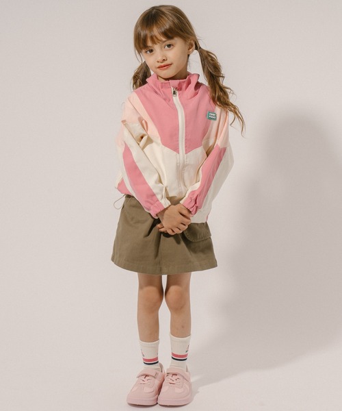 ワンポイント配色アノラックパーカー（ナイロンジャケット）｜URBAN