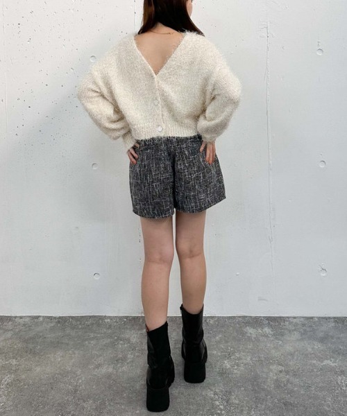 archives(アルシーヴ)の「HWツイードタックショートパンツ(その他パンツ・レディース・ブラウン/グレー/ブラック・MEDIUM)」の19枚目の写真