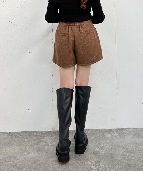 archives(アルシーヴ)の「HWツイードタックショートパンツ(その他パンツ・レディース・ブラウン/グレー/ブラック・MEDIUM)」の22枚目の写真
