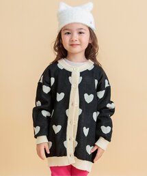 BREEZE | ハート・ボーダーカーディガン(カーディガン/ボレロ)