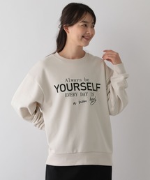GLOBAL WORK Smile Seed Store | プリントプルオーバースウェット/116032(Tシャツ/カットソー)