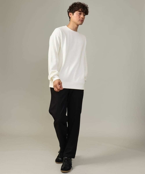 a.v.v（アーヴェヴェ）の「【ジャケイン可】新感覚大人スウェット(グッドスウェットシリーズ)（スウェット・メンズ・アイボリー/ダークインディゴブルー/レッド/ブラック・44/46/48/50）」の7枚目の写真