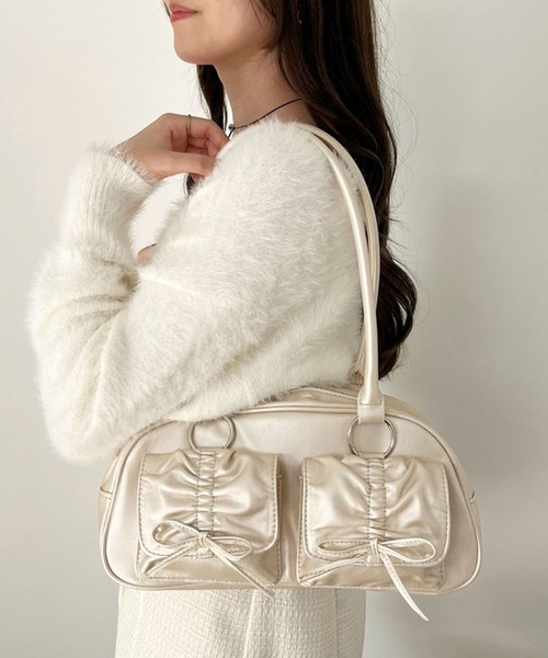 セール】ドロストポケット付きボストンバッグ（ボストンバッグ）｜one