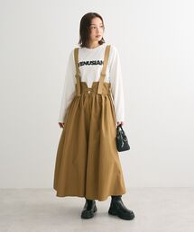 ・DOUBLE　FLAGSサスペンダーミリタリースカート