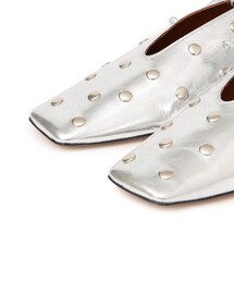 ピッピシック 38 PIPPICHIC(ピッピシック)】 CROSS STRAP SQUARE TOE SHOES