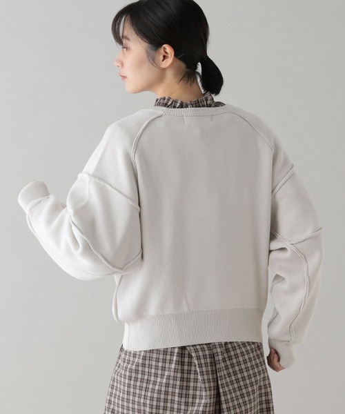 セール】《natural by clip》12ゲージスウェットライクプルオーバー