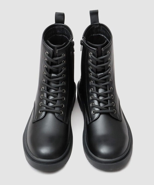 glabella（グラベラ）の「選べる2デザイン クッションソール ドレスブーツ（レースアップ・サイドゴア）（ブーツ・メンズ・ブラック/ブラック系その他・L/M/S）」の13枚目の写真