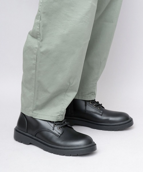 glabella（グラベラ）の「選べる2デザイン クッションソール ドレスブーツ（レースアップ・サイドゴア）（ブーツ・メンズ・ブラック/ブラック系その他・L/M/S）」の10枚目の写真