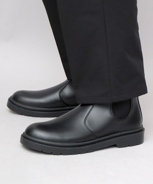 glabella（グラベラ）の「選べる2デザイン クッションソール ドレスブーツ（レースアップ・サイドゴア）（ブーツ・メンズ・ブラック/ブラック系その他・L/M/S）」の5枚目の写真