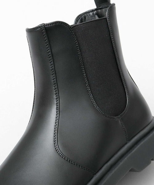 glabella（グラベラ）の「選べる2デザイン クッションソール ドレスブーツ（レースアップ・サイドゴア）（ブーツ・メンズ・ブラック/ブラック系その他・L/M/S）」の22枚目の写真