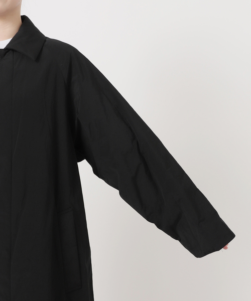 ATON(エイトン)の「ATON(エイトン)Techno Co Padded コート CMAGCW0904(ステンカラーコート・レディース・ブラック・FREE)」の16枚目の写真