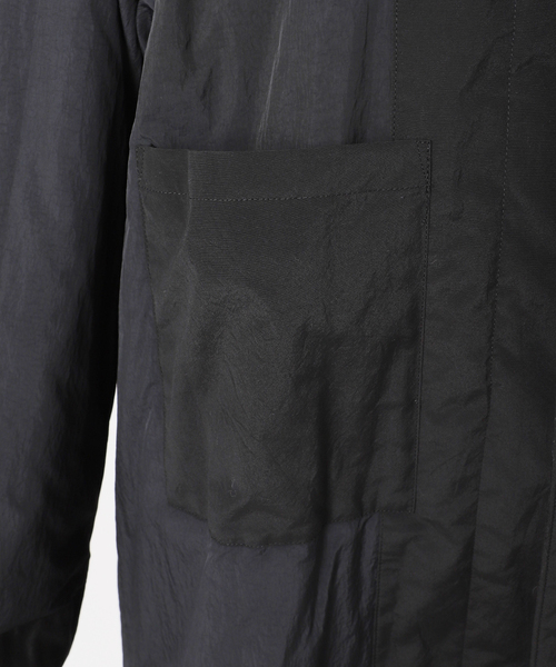 ATON(エイトン)の「ATON(エイトン)Techno Co Padded コート CMAGCW0904(ステンカラーコート・レディース・ブラック・FREE)」の10枚目の写真
