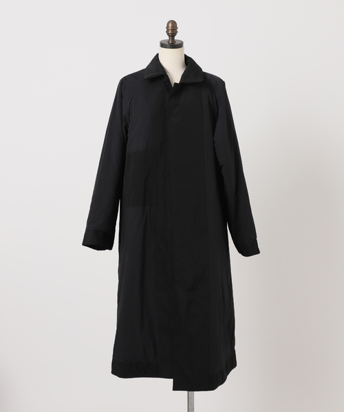 ATON(エイトン)の「ATON(エイトン)Techno Co Padded コート CMAGCW0904(ステンカラーコート・レディース・ブラック・FREE)」の11枚目の写真