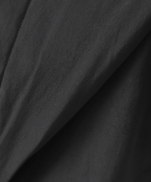 ATON(エイトン)の「ATON(エイトン)Techno Co Padded コート CMAGCW0904(ステンカラーコート・レディース・ブラック・FREE)」の12枚目の写真
