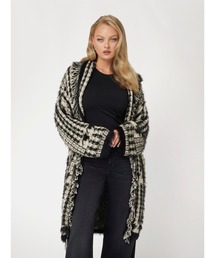 Guess | LS Fringed Patchwork Lee Cardi カーディガン レディース(カーディガン/ボレロ)