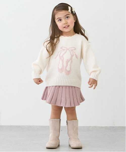 petit main（プティマイン）の「ロングブーツ（ブーツ・キッズ・ブラック/ベージュ・17cm/18cm/19cm）」の12枚目の写真