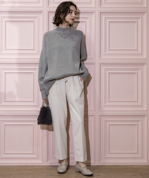 北欧、暮らしの道具店「動きやすくて、あったかい」裏起毛のペグパンツ