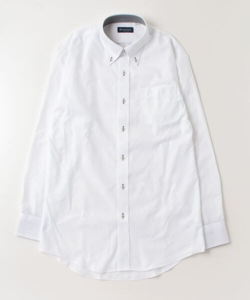 形態安定ノーアイロン ボタンダウン 長袖ビジネスワイシャツ（ビジネスシャツ）｜TOKYO SHIRTS（トウキョウシャツ）