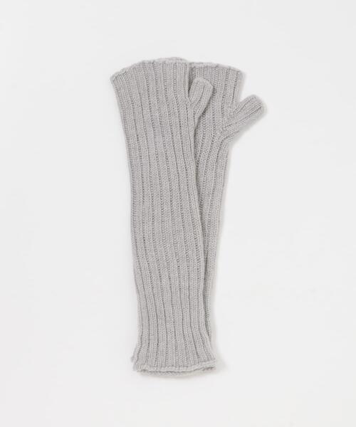 William Brunton Hand Knits（ウィリアム ブラントン ハンド ニット）の「William Brunton Hand Knits　リブアームウォーマー（手袋・レディース・オートミール/ライトブラウン/グレー・FREE）」の12枚目の写真