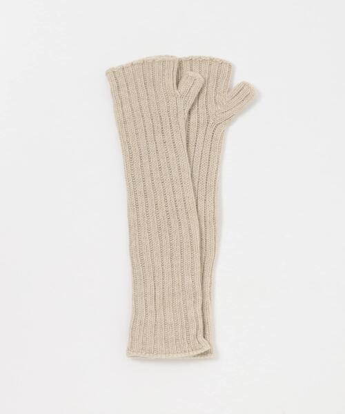 William Brunton Hand Knits（ウィリアム ブラントン ハンド ニット）の「William Brunton Hand Knits　リブアームウォーマー（手袋・レディース・オートミール/ライトブラウン/グレー・FREE）」の15枚目の写真