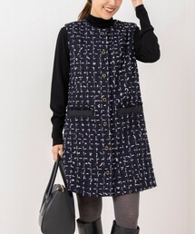 NOLLEY’S | ツイードジレワンピース(ワンピース)